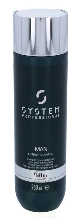 Wella System P. - Man Energy Shampoo M1E 250 ml ryhmässä KAUNEUS JA TERVEYS / Hiukset &Stailaus / Hiustenhoito / Shampoo @ TP E-commerce Nordic AB (C74064)