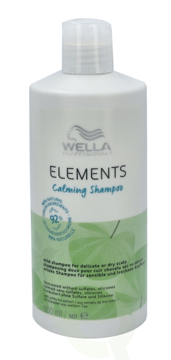 Wella Elements - Calming Shampoo 500 ml ryhmässä KAUNEUS JA TERVEYS / Hiukset &Stailaus / Hiustenhoito / Shampoo @ TP E-commerce Nordic AB (C74094)