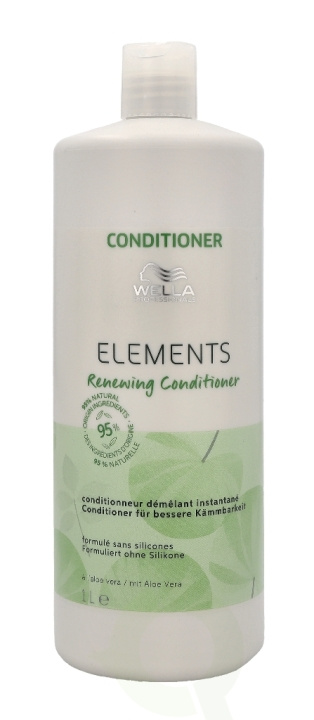 Wella Elements - Renewing Conditioner 1000 ml ryhmässä KAUNEUS JA TERVEYS / Hiukset &Stailaus / Hiustenhoito / Hoitoaine @ TP E-commerce Nordic AB (C74095)