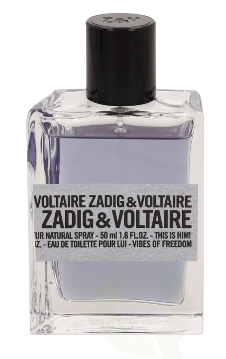 Zadig & Voltaire This is Him! Vibes of Freedom Edt Spray 50 ml ryhmässä KAUNEUS JA TERVEYS / Tuoksut & Parfyymit / Parfyymit / Miesten Tuoksut @ TP E-commerce Nordic AB (C74260)