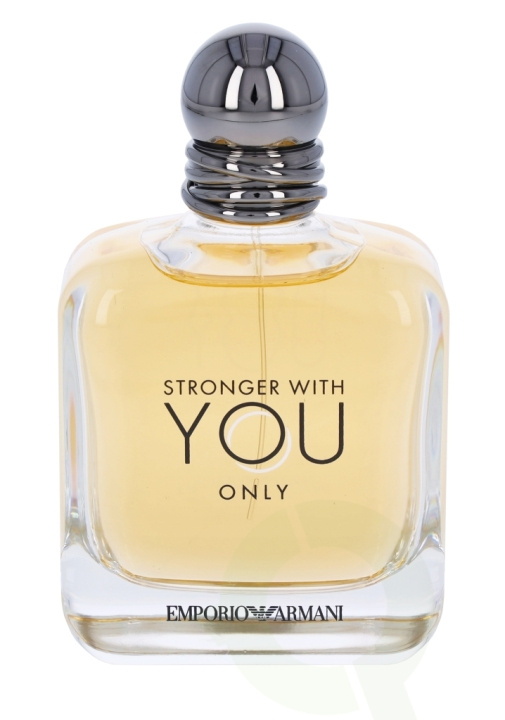 Armani Stronger With You Only Edt Spray 100 ml ryhmässä KAUNEUS JA TERVEYS / Tuoksut & Parfyymit / Parfyymit / Miesten Tuoksut @ TP E-commerce Nordic AB (C74292)