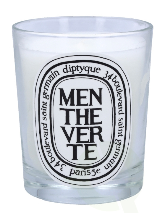 Diptyque Menthe Verte Scented Candle 190 g ryhmässä KAUNEUS JA TERVEYS / Tuoksut & Parfyymit / Muut tuoksut / Tuoksukynttilät @ TP E-commerce Nordic AB (C74471)