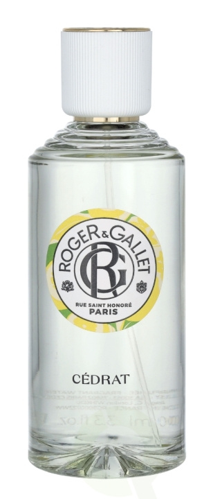 Roger & Gallet Cedrat Wellbeing Fragrant Water 100 ml Natural Spray ryhmässä KAUNEUS JA TERVEYS / Tuoksut & Parfyymit / Parfyymit / Unisex @ TP E-commerce Nordic AB (C74530)