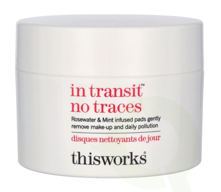 This Works In Transit No Traces Pads 60 ml 60 Pads ryhmässä KAUNEUS JA TERVEYS / Tuoksut & Parfyymit / Deodorantit / Naisten deodorantit @ TP E-commerce Nordic AB (C74608)