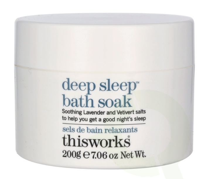 This Works Deep Sleep Bath Soak 200 g ryhmässä KAUNEUS JA TERVEYS / Ihonhoito / Kehon hoito / Kylpy- ja suihkugeelit @ TP E-commerce Nordic AB (C74609)