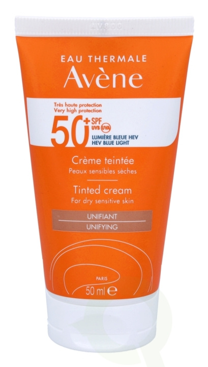 Avene Colour Cream SPF50+ 50 ml ryhmässä KAUNEUS JA TERVEYS / Ihonhoito / Rusketus / Aurinkosuoja @ TP E-commerce Nordic AB (C74612)