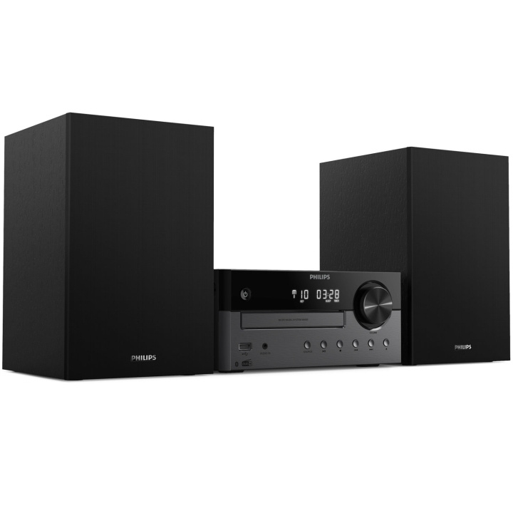 Philips TAM4505 Mikromusiksystem med CD, Radio, Buetooth. 60W ryhmässä KODINELEKTRONIIKKA / Ääni & Kuva / Kotiteatteri, HiFi ja kannettavat / Compact Stereo & Levysoitin @ TP E-commerce Nordic AB (C74675)