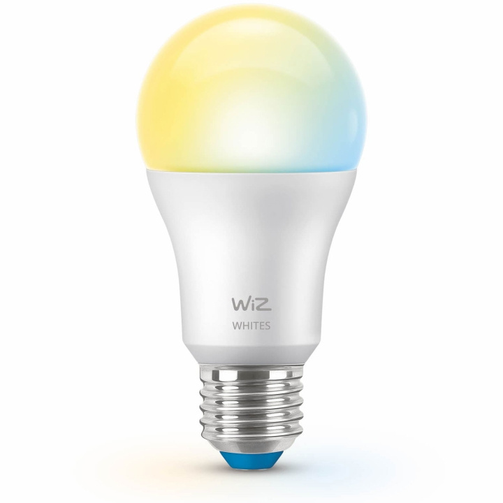 WiZ WiFi Smart LED E27 60W 806lm Varm-kallvit 1-pack ryhmässä KODINELEKTRONIIKKA / Valaistus / LED-lamput @ TP E-commerce Nordic AB (C74691)