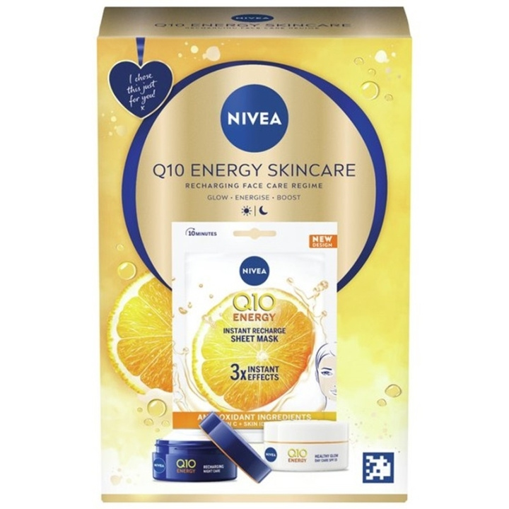 Nivea Q10 Energy Skincare Giftset ryhmässä KAUNEUS JA TERVEYS / Ihonhoito / Kasvot / Kasvovoide @ TP E-commerce Nordic AB (C74737)