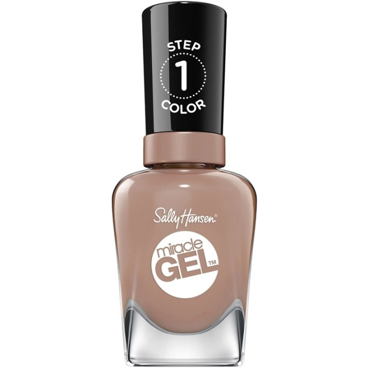 Sally Hansen Miracle Gel #212 Mocha Me Crazy ryhmässä KAUNEUS JA TERVEYS / Manikyyri/Pedikyyri / Kynsilakka @ TP E-commerce Nordic AB (C74739)