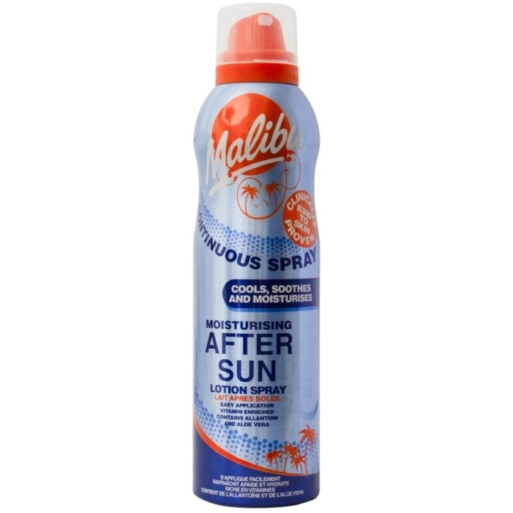 Malibu After Sun Lotion Spray 175ml ryhmässä KAUNEUS JA TERVEYS / Ihonhoito / Rusketus / Aurinkosuoja @ TP E-commerce Nordic AB (C74750)