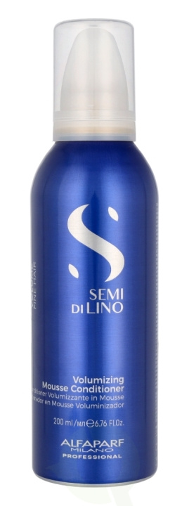 Alfaparf Semi Di Lino Volume Mousse Conditioner 200 ml ryhmässä KAUNEUS JA TERVEYS / Hiukset &Stailaus / Hiustenhoito / Hoitoaine @ TP E-commerce Nordic AB (C74785)