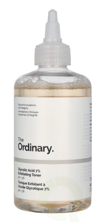 The Ordinary Glycolic Acid 7% Exfoliating Toner 240 ml ryhmässä KAUNEUS JA TERVEYS / Ihonhoito / Kasvot / Kasvovesi ja Facemist @ TP E-commerce Nordic AB (C74814)