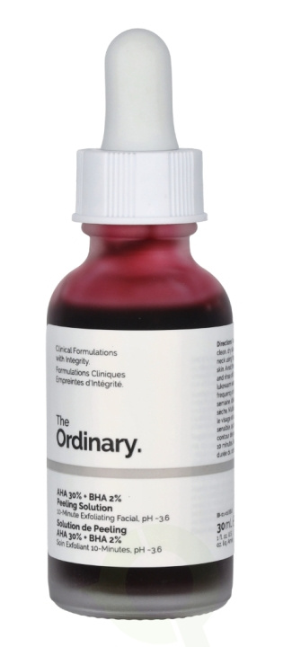 The Ordinary AHA 30% + BHA 2% Peeling Solution 30 ml ryhmässä KAUNEUS JA TERVEYS / Ihonhoito / Kasvot / Seerumit iholle @ TP E-commerce Nordic AB (C74818)