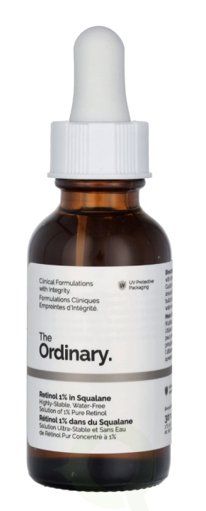 The Ordinary Retinol 1% in Squalane 30 ml ryhmässä KAUNEUS JA TERVEYS / Ihonhoito / Kasvot / Seerumit iholle @ TP E-commerce Nordic AB (C74822)