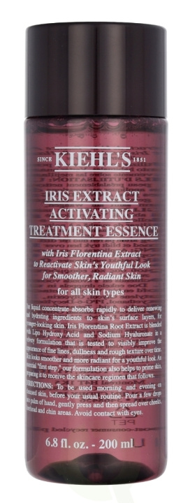 Kiehl\'s Iris Extract Activating Treatment Essence 200 ml For All Skin Types ryhmässä KAUNEUS JA TERVEYS / Ihonhoito / Kehon hoito / Vartaloöljy @ TP E-commerce Nordic AB (C74844)