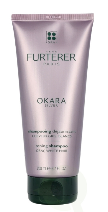 Rene Furterer Okara Silver Toning Shampoo 200 ml ryhmässä KAUNEUS JA TERVEYS / Hiukset &Stailaus / Hiustenhoito / Shampoo @ TP E-commerce Nordic AB (C74956)