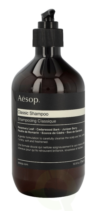 AESOP Classic Shampoo 500 ml ryhmässä KAUNEUS JA TERVEYS / Hiukset &Stailaus / Hiustenhoito / Shampoo @ TP E-commerce Nordic AB (C75056)