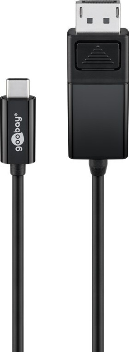 Goobay USB-C - DisplayPort -kaapeli, 1,2 m ryhmässä TIETOKOONET & TARVIKKEET / Kaapelit & Sovittimet / USB / USB-C @ TP E-commerce Nordic AB (C75130)