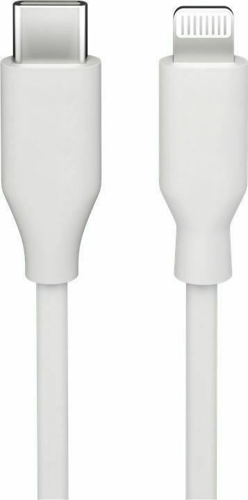 Goobay Lightning - USB-C -kaapeli, 1 m, valkoinen ryhmässä ÄLYPUHELIMET JA TABLETIT / Laturit & Kaapelit / Kaapelit / Lightning kaapelit @ TP E-commerce Nordic AB (C75139)