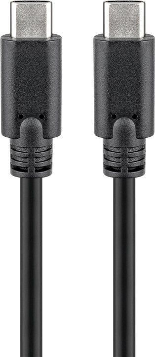 Goobay USB-C - USB-C 3.2 Gen1 -kaapeli, 0,5m ryhmässä TIETOKOONET & TARVIKKEET / Kaapelit & Sovittimet / USB / USB-C @ TP E-commerce Nordic AB (C75170)