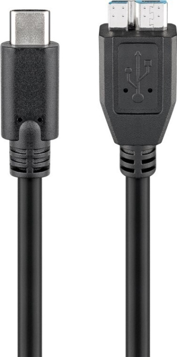 Goobay USB-C - micro-B -kaapeli, 0,6 m ryhmässä TIETOKOONET & TARVIKKEET / Kaapelit & Sovittimet / USB / USB-C @ TP E-commerce Nordic AB (C75182)