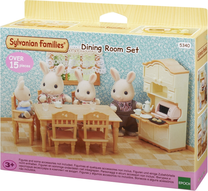 Sylvanian Families Maalaistalon ruokailuhuone ryhmässä LELUT, TUOTTEET LAPSILLE JA VAUVOILLE / Leikkikalut, Askartelu &Pelit / Nuket & Tarvikkeet @ TP E-commerce Nordic AB (C75212)