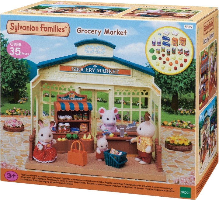 Sylvanian Families Kylän supermarket ryhmässä LELUT, TUOTTEET LAPSILLE JA VAUVOILLE / Leikkikalut, Askartelu &Pelit / Nuket & Tarvikkeet @ TP E-commerce Nordic AB (C75213)