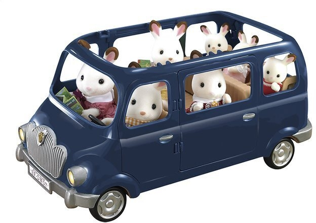 Sylvanian Families Iso perheauto ryhmässä LELUT, TUOTTEET LAPSILLE JA VAUVOILLE / Leikkikalut, Askartelu &Pelit / Nuket & Tarvikkeet @ TP E-commerce Nordic AB (C75214)