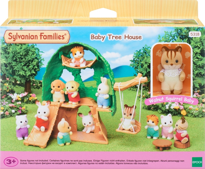 Sylvanian Families Vauvojen seikkailupuumaja ryhmässä LELUT, TUOTTEET LAPSILLE JA VAUVOILLE / Leikkikalut, Askartelu &Pelit / Nuket & Tarvikkeet @ TP E-commerce Nordic AB (C75221)