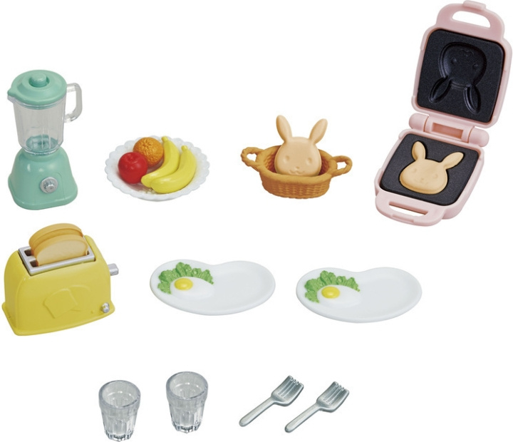 Sylvanian Families Aamupalasetti leivänpaahtimella ryhmässä LELUT, TUOTTEET LAPSILLE JA VAUVOILLE / Leikkikalut, Askartelu &Pelit / Nuket & Tarvikkeet @ TP E-commerce Nordic AB (C75229)