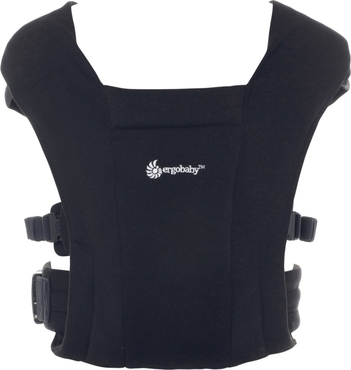 Ergobaby Embrace -kantoreppu, Pure Black ryhmässä LELUT, TUOTTEET LAPSILLE JA VAUVOILLE / Lasten tekstiilit / Vauvan kantoreppu ja kääreet @ TP E-commerce Nordic AB (C75235)