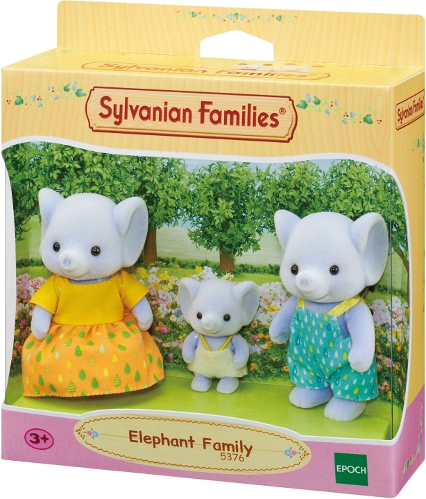 Sylvanian Families Elefanttiperhe ryhmässä LELUT, TUOTTEET LAPSILLE JA VAUVOILLE / Leikkikalut, Askartelu &Pelit / Nuket & Tarvikkeet @ TP E-commerce Nordic AB (C75242)