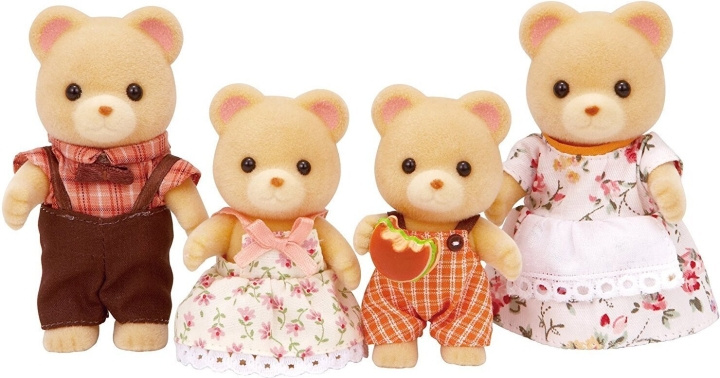 Sylvanian Families Karhuperhe ryhmässä LELUT, TUOTTEET LAPSILLE JA VAUVOILLE / Leikkikalut, Askartelu &Pelit / Nuket & Tarvikkeet @ TP E-commerce Nordic AB (C75243)