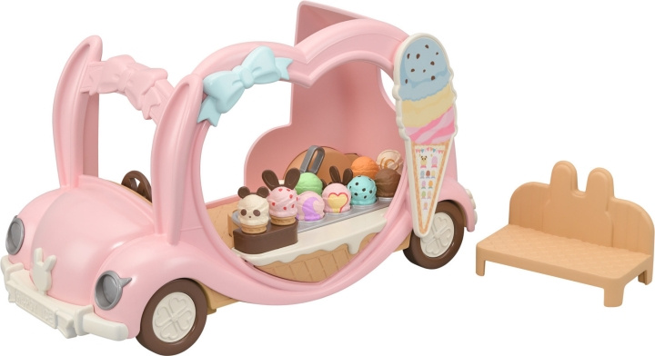 Sylvanian Families Jäätelöauto ryhmässä LELUT, TUOTTEET LAPSILLE JA VAUVOILLE / Leikkikalut, Askartelu &Pelit / Nuket & Tarvikkeet @ TP E-commerce Nordic AB (C75262)