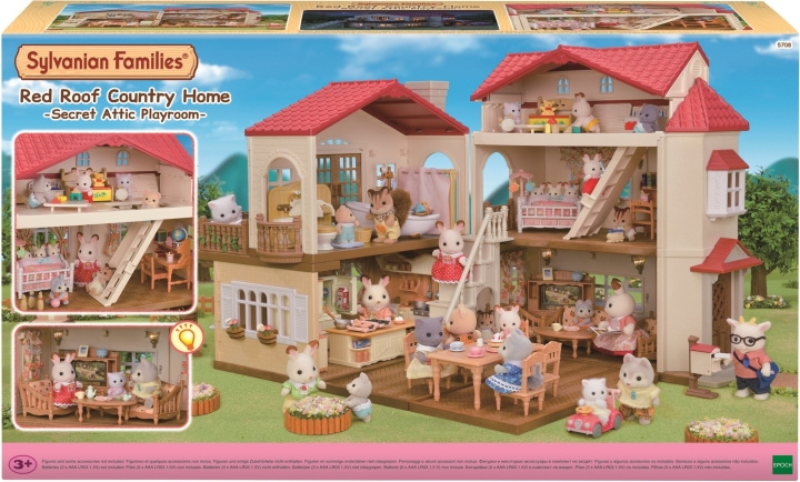 Sylvanian Families 5708 - Kaupunkitalo Ullakolla ryhmässä LELUT, TUOTTEET LAPSILLE JA VAUVOILLE / Leikkikalut, Askartelu &Pelit / Nuket & Tarvikkeet @ TP E-commerce Nordic AB (C75280)