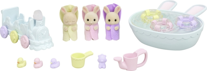 Sylvanian Families Kolmosten kylpysetti ryhmässä LELUT, TUOTTEET LAPSILLE JA VAUVOILLE / Leikkikalut, Askartelu &Pelit / Nuket & Tarvikkeet @ TP E-commerce Nordic AB (C75282)