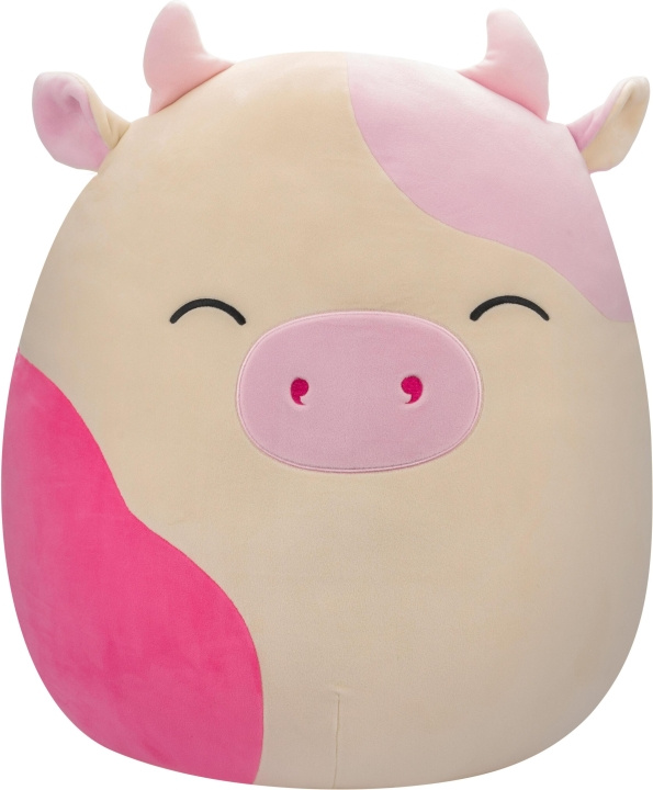 Squishmallows P18 Caedyn Cow - pehmolelu, 40 cm ryhmässä LELUT, TUOTTEET LAPSILLE JA VAUVOILLE / Lelut vauvoille (0-3v) / Pehmolelut @ TP E-commerce Nordic AB (C75290)