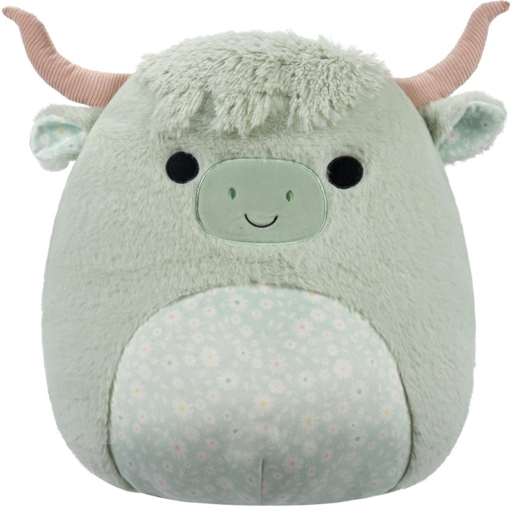 Squishmallows P18 Fuzz A Mallows Iver Highland Cow - pehmolelu, 40 cm ryhmässä LELUT, TUOTTEET LAPSILLE JA VAUVOILLE / Lelut vauvoille (0-3v) / Pehmolelut @ TP E-commerce Nordic AB (C75299)