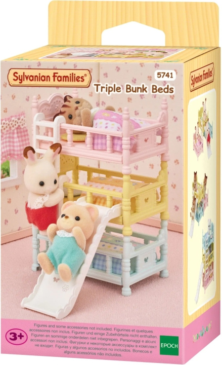 Sylvanian Families Kolmoiskerrossänky liukumäellä ryhmässä LELUT, TUOTTEET LAPSILLE JA VAUVOILLE / Leikkikalut, Askartelu &Pelit / Nuket & Tarvikkeet @ TP E-commerce Nordic AB (C75313)