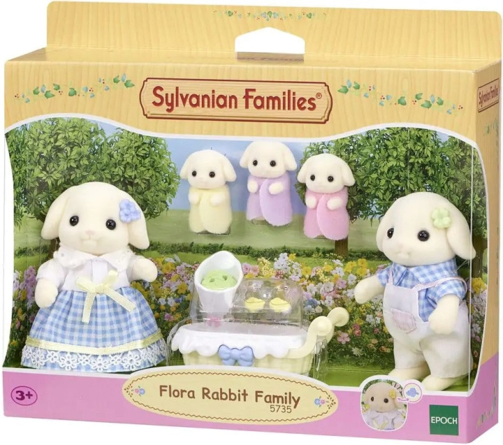 Sylvanian Families Florapupuperhe ryhmässä LELUT, TUOTTEET LAPSILLE JA VAUVOILLE / Leikkikalut, Askartelu &Pelit / Nuket & Tarvikkeet @ TP E-commerce Nordic AB (C75315)