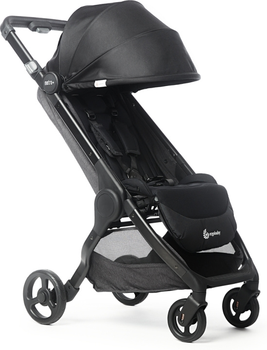 Ergobaby Metro+ -matkarattaat, Black ryhmässä LELUT, TUOTTEET LAPSILLE JA VAUVOILLE / Lastenvaunut & Tarvikkeet @ TP E-commerce Nordic AB (C75344)