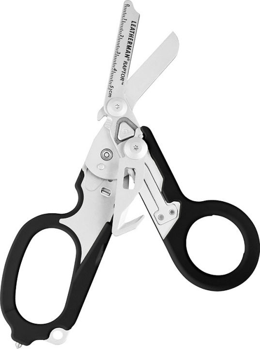 Leatherman Raptor -monitoimityökalu, musta ryhmässä URHEILU, VAPAA-AIKA JA HARRASTUS / Ulkoilu / Monitoimityökalut @ TP E-commerce Nordic AB (C75347)