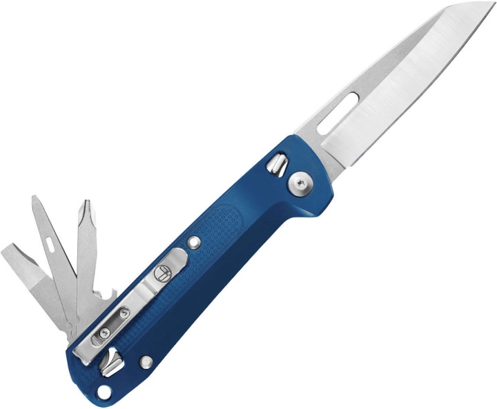 Leatherman Free K2 -monitoimityökalu, Navy ryhmässä URHEILU, VAPAA-AIKA JA HARRASTUS / Ulkoilu / Monitoimityökalut @ TP E-commerce Nordic AB (C75370)