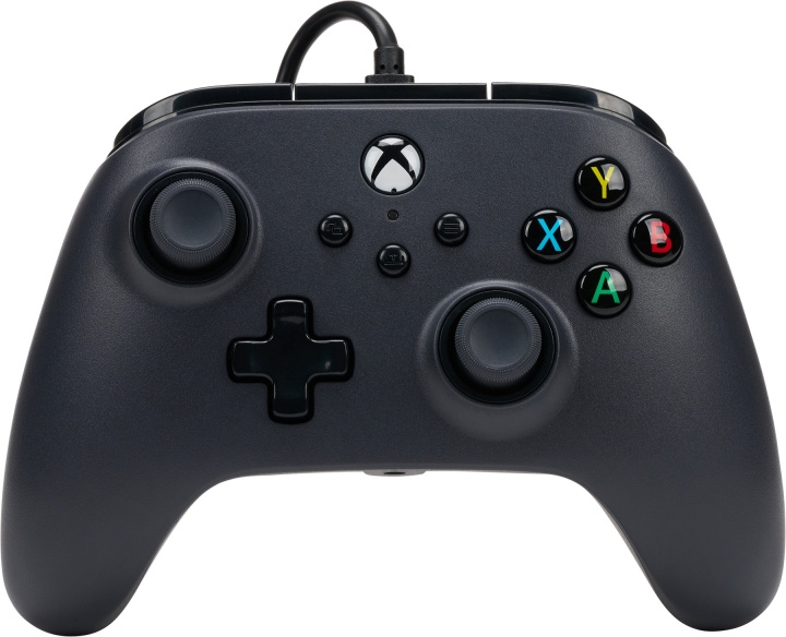 PowerA Wired Controller -peliohjain, musta, Xbox ryhmässä KODINELEKTRONIIKKA / Pelikonsolit & Tarvikkeet / Xbox Series X @ TP E-commerce Nordic AB (C75393)