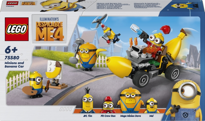 LEGO Minions 75580 - Kätyrit ja banaaniauto ryhmässä LELUT, TUOTTEET LAPSILLE JA VAUVOILLE / Leikkikalut, Askartelu &Pelit / Rakennuslelut / Lego @ TP E-commerce Nordic AB (C75429)