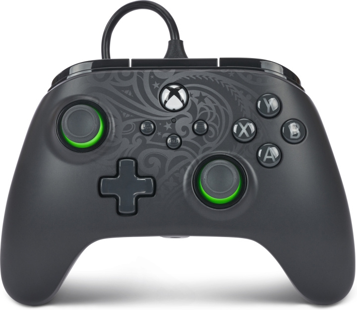 PowerA Advantage Wired Controller -langallinen peliohjain, Celestial Green, Xbox / PC ryhmässä KODINELEKTRONIIKKA / Pelikonsolit & Tarvikkeet / Xbox Series X @ TP E-commerce Nordic AB (C75434)