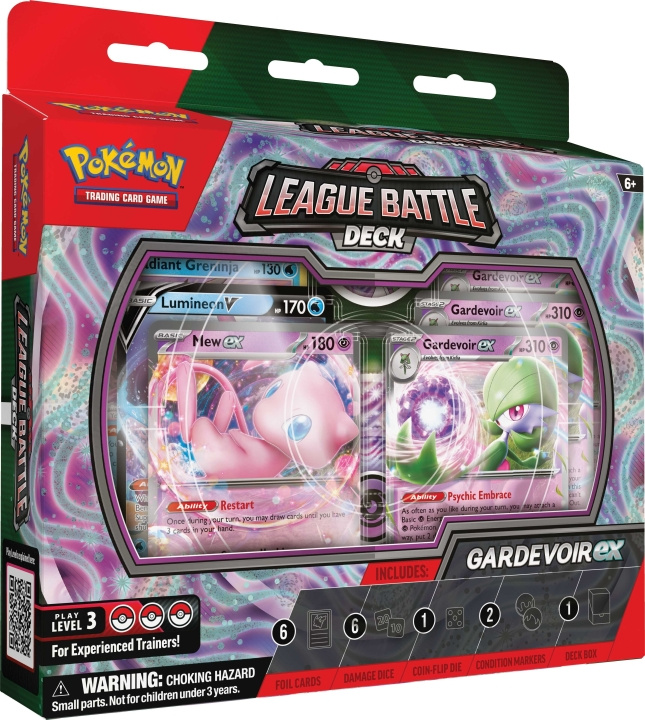 POKEMON Gardevoir ex League Battle Deck -keräilykorttisetti ryhmässä LELUT, TUOTTEET LAPSILLE JA VAUVOILLE / Leikkikalut, Askartelu &Pelit / Lelut @ TP E-commerce Nordic AB (C75437)