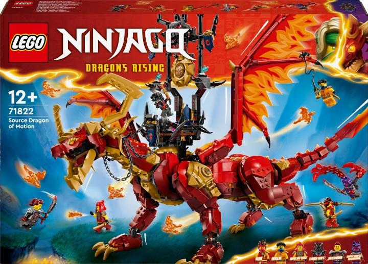 LEGO Ninjago 71822 - Liikkeen alkulohikäärme ryhmässä LELUT, TUOTTEET LAPSILLE JA VAUVOILLE / Leikkikalut, Askartelu &Pelit / Rakennuslelut / Lego @ TP E-commerce Nordic AB (C75440)