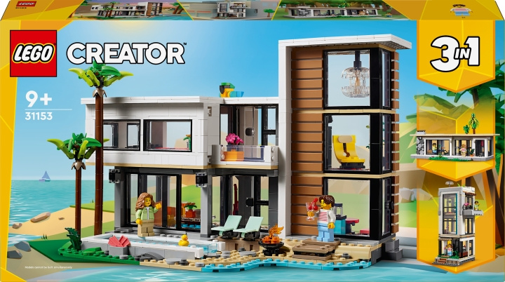 LEGO Creator 31153 - Moderni talo ryhmässä LELUT, TUOTTEET LAPSILLE JA VAUVOILLE / Leikkikalut, Askartelu &Pelit / Rakennuslelut / Lego @ TP E-commerce Nordic AB (C75442)